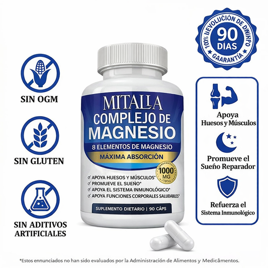 MAGNESIO COMPLEX 8 ELEMENTAL 1000 mg