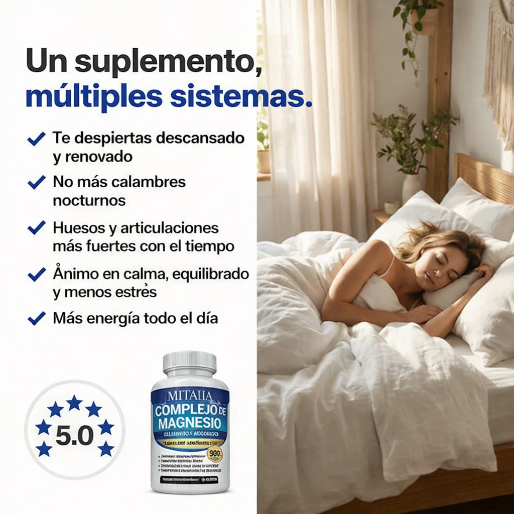 MAGNESIO COMPLEX 8 ELEMENTAL 1000 mg